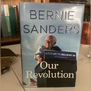 Book: “Bernie Sanders- Our Revolution”.  Hardback with dust cover.  Used.